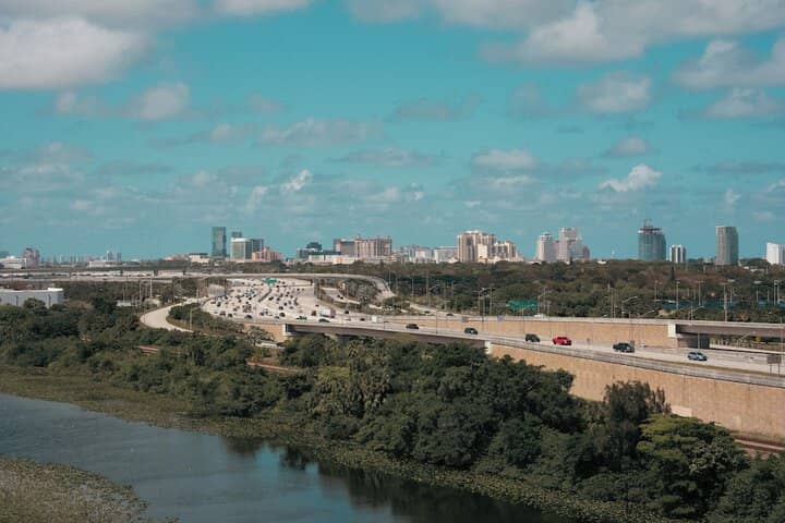 City view from property